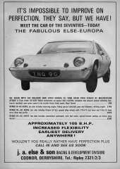 It's impossible to improve on perfection Else Lotus Europa